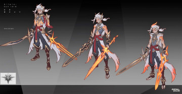 Картинка видео+игры arena+of+valor персонаж мечи