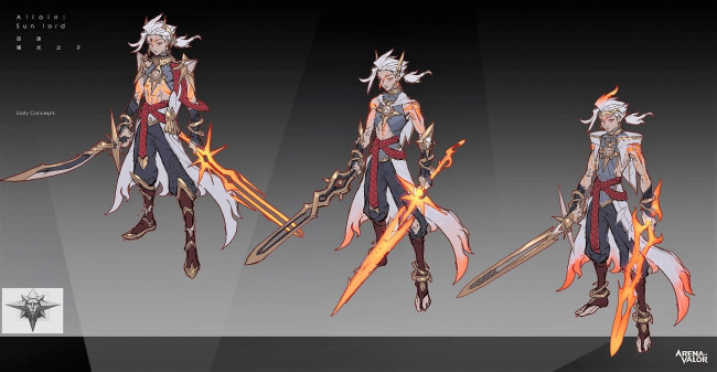 Обои картинки фото видео игры, arena of valor, персонаж, мечи