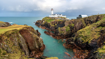 Картинка fanad+lighthouse donegal ireland природа маяки fanad lighthouse