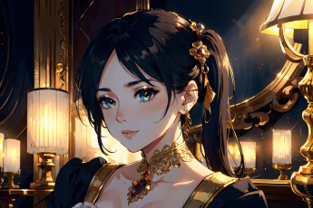 Картинка аниме unknown +другое+ нейросети графика нейроарт ai art нейронные сети рисунки нейро искусство