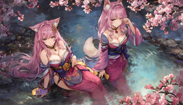 Картинка аниме животные +существа нейросети графика нейроарт ai art нейронные сети рисунки нейро искусство