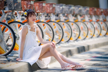 обоя девушки, - азиатки, девушка