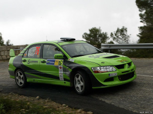 Картинка mitsubishi lancer спорт авторалли