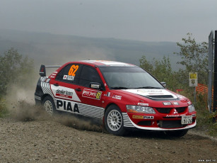 Картинка mitsubishi lancer спорт авторалли