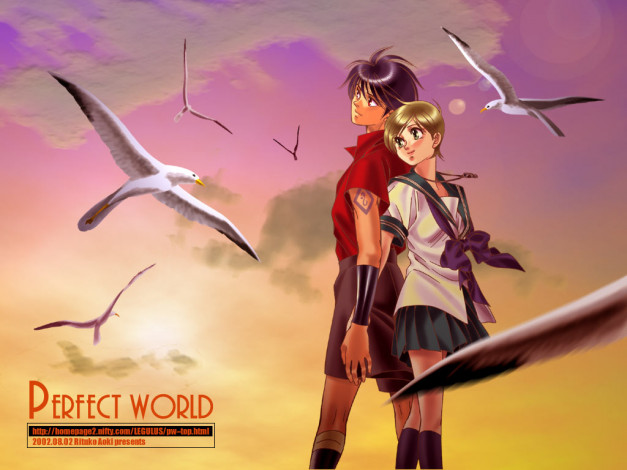 Обои картинки фото аниме, vision, of, escaflowne