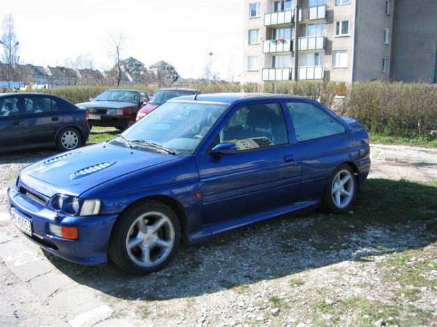 Обои картинки фото ford, escort, автомобили