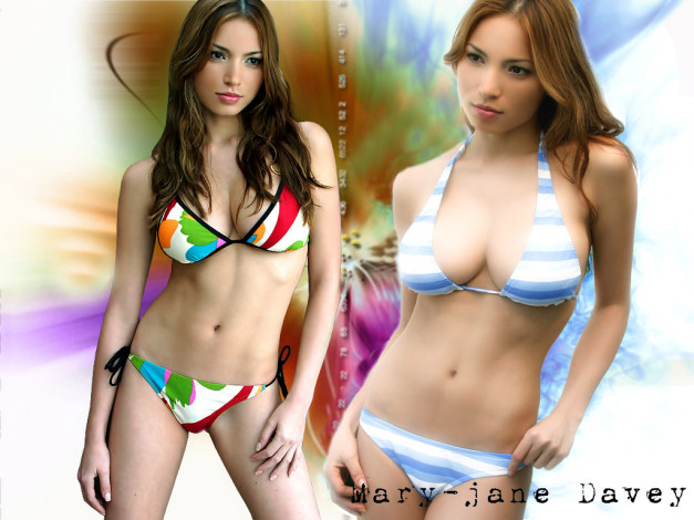 Обои картинки фото Mary Jane Davey, девушки
