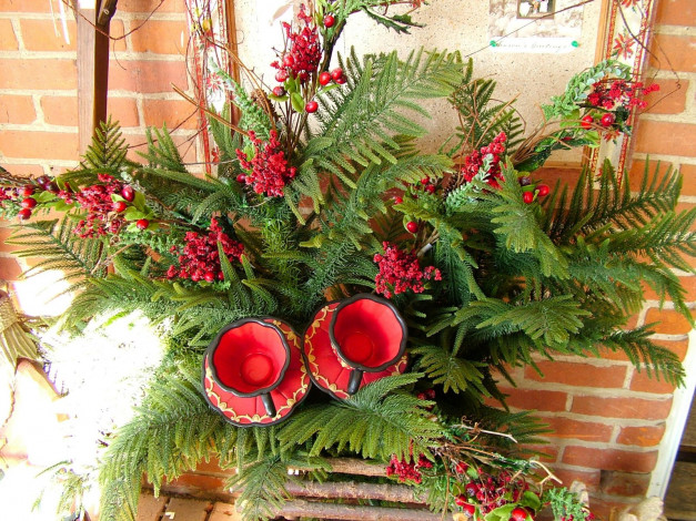 Обои картинки фото entrance, decoration, праздничные, украшения