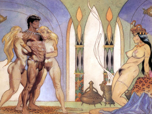 Картинка фэнтези люди