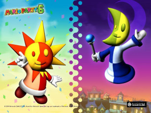 обоя mario, party, видео, игры