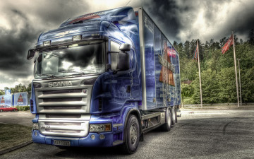 Картинка автомобили scania