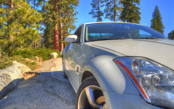 Картинка nissan 350z автомобили фрагменты автомобиля