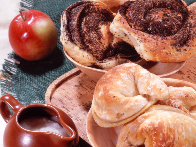 Обои картинки фото еда, хлеб, выпечка