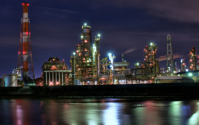 Обои картинки фото города, огни, ночного