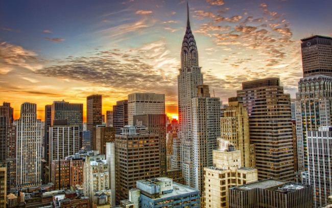 Обои картинки фото midtown, nyc, города, нью, йорк, сша