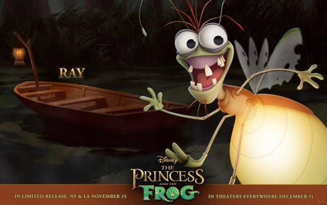 Обои картинки фото the, princess, and, frog, мультфильмы