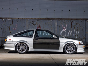 Картинка 1985 toyota corolla hatchback автомобили