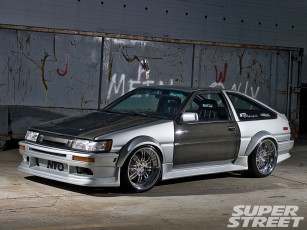 Картинка 1985 toyota corolla hatchback автомобили