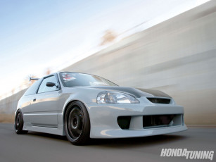 Картинка 1997 honda civic dx автомобили