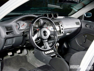 Картинка 1997 honda civic dx автомобили спидометры торпедо