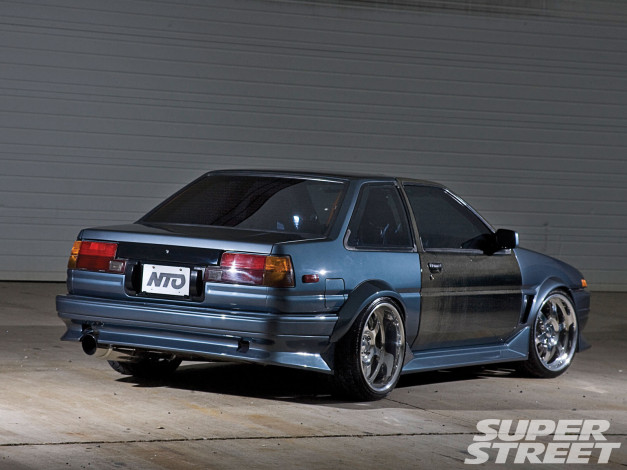 Обои картинки фото 1986, toyota, corolla, coupe, автомобили