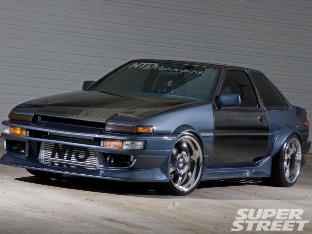 Обои картинки фото 1986, toyota, corolla, coupe, автомобили