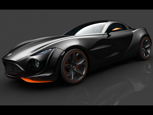 Обои картинки фото 2010, rossin, bertin, vorax, coupe, автомобили, 3д