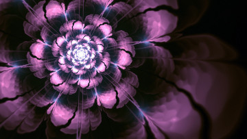 Картинка 3д графика flowers цветы цветок