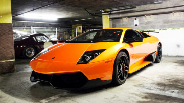 обоя lamborghini, murcielago, автомобили, скорость, автомобиль, стиль, изящество, мощь