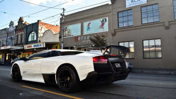 Картинка lamborghini murcielago автомобили скорость изящество мощь стиль автомобиль