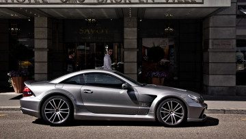 Картинка mercedes sl автомобили benz стиль изящество мощь скорость автомобиль