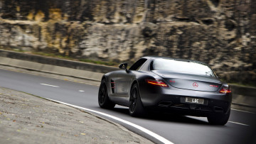 Картинка mercedes sls автомобили benz скорость автомобиль стиль изящество мощь