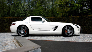 Картинка mercedes sls автомобили benz скорость мощь изящество стиль автомобиль