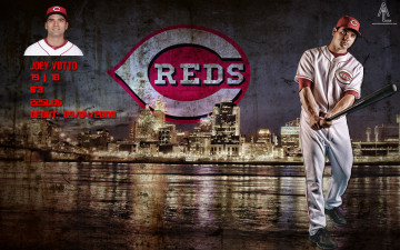 обоя joey, votto, спорт, бейсбол, игрок