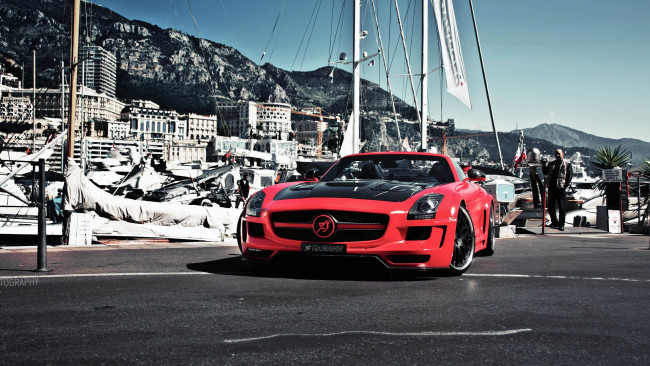 Обои картинки фото mercedes, sls, автомобили, benz, мощь, изящество, стиль, автомобиль, скорость