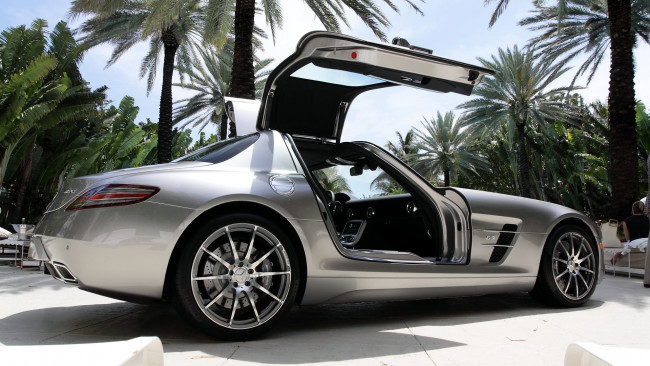 Обои картинки фото mercedes, sls, автомобили, benz, стиль, изящество, мощь, скорость, автомобиль