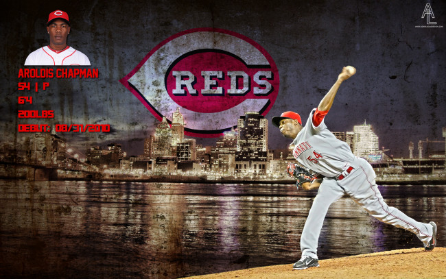 Обои картинки фото aroldis, chapman, спорт, бейсбол, игрок