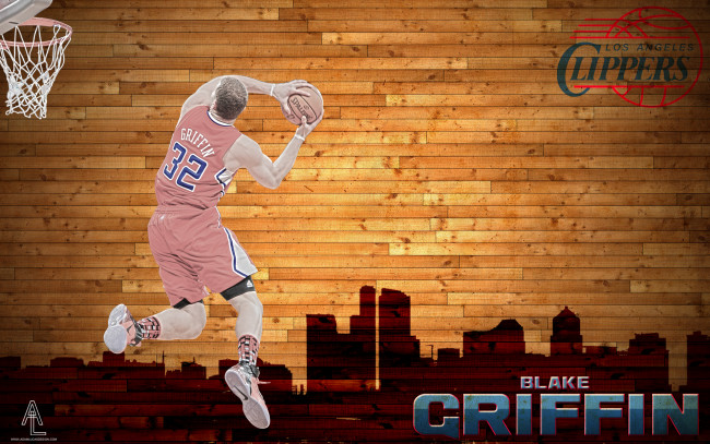 Обои картинки фото blake, griffin, спорт, nba, баскетбол, нба