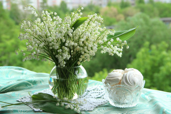 Картинка еда конфеты +шоколад +сладости зефир ландыши