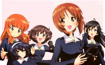 Картинка girls+und+panzer аниме девушки