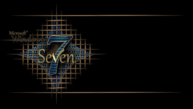 Обои картинки фото компьютеры, windows 7 vienna, фон, логотип