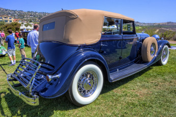 Картинка 1933+lincoln+kb+dietrich+convertible+sedan автомобили выставки+и+уличные+фото автошоу выставка