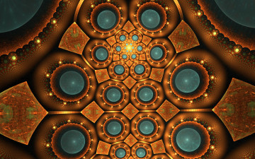 Картинка 3д+графика фракталы+ fractal цвета фон узор