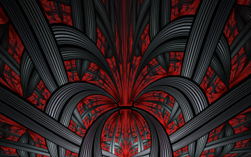 Картинка 3д+графика фракталы+ fractal цвета фон узор