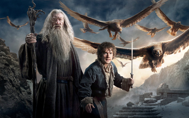 Обои картинки фото кино фильмы, the hobbit,  the battle of the five armies, the, battle, of, five, armies, hobbit
