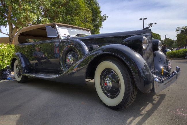 Обои картинки фото 1935 packard 1204 dietrich 5-passenger phaeton, автомобили, выставки и уличные фото, автошоу, выставка
