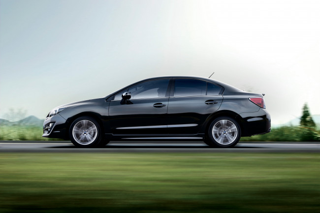 Обои картинки фото автомобили, subaru, impreza, gj, 2014г, g4, темный