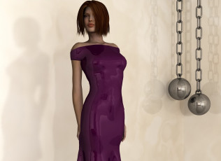 Картинка 3д+графика люди+ people взгляд девушка фон