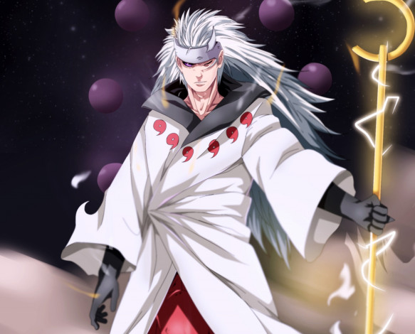 Обои картинки фото аниме, naruto, мадара, наруто