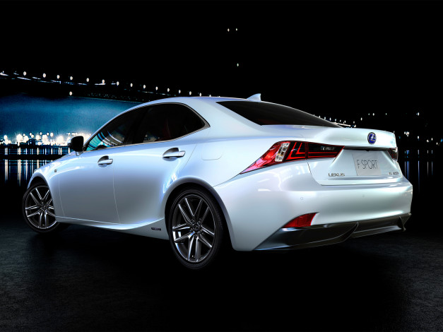 Обои картинки фото автомобили, lexus, 2013г, is, 300h, xe30, f-sport